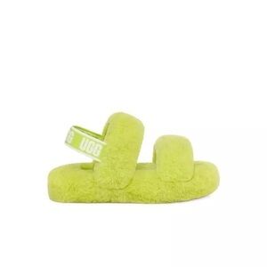 Ugg Key Lime Oh Yeah Slippers Sz. 7​​​​​​​​​​​​